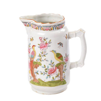 Vintage schenkkan met Japanse print