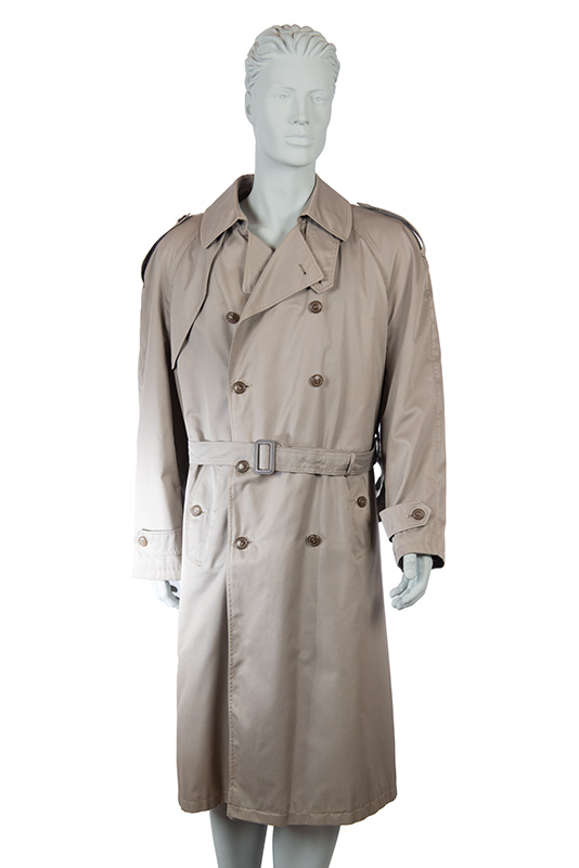 Vintage trenchcoat Shelter jas heren maat L