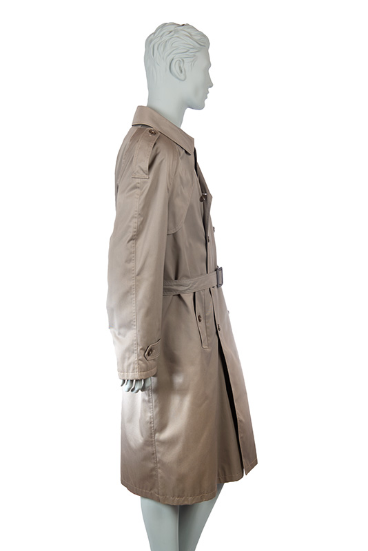 Vintage trenchcoat Shelter jas heren maat L - Afbeelding 4