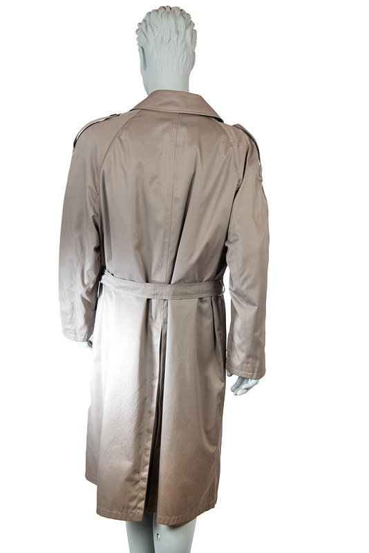 Vintage trenchcoat Shelter jas heren maat L - Afbeelding 5